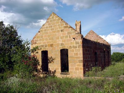 Ruins in Pontotoc Texas