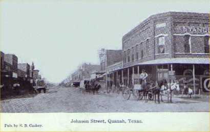 Johnson Street, Quanah, Texas