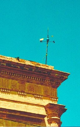 Rio Grande City TX  Portcheller Bldg  detail - weather vane