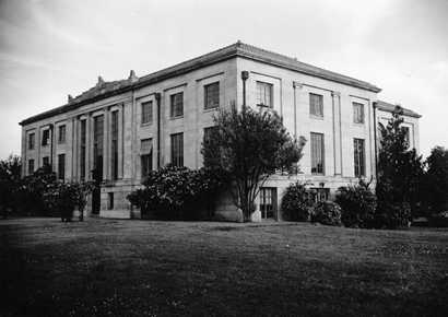 San Augustine Texas - 1927 San Augustine County courthouse old photo