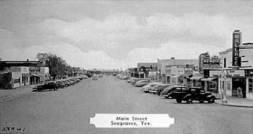 Main Street, Seagraves, Texas