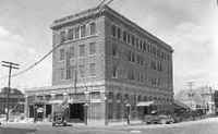 Seguin Texas Aumont Hotel 1925 postcard