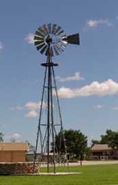 Windmill in Sterling City, Texas