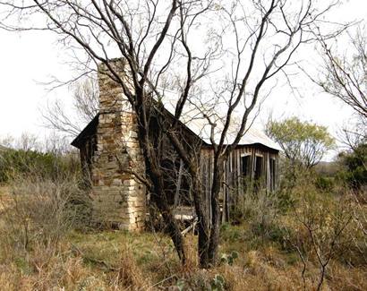 Sterling City Tx - SH158 Old Cabin