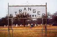Stranger Texas cemetery