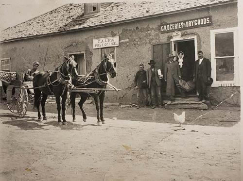 Talpa, TX Post Office, 1913