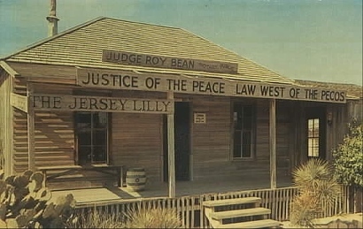 Jersey Lilly Saloon, Langtry, Texas