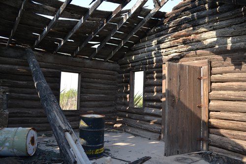 Texon TX - Log cabin interior