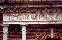 Thornton Texas, name carved in stone