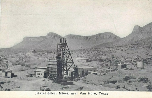 Van Horn Tx - Hazel Silver mines