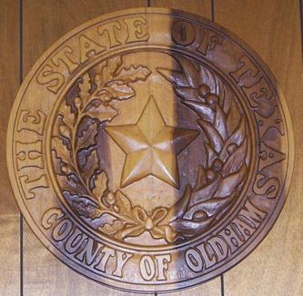 Oldham County seal, Vega Texas