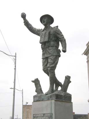 Vernon Tx - Armless Doughboy