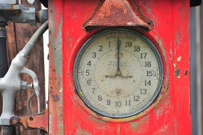 Walhalla TX Old gas pump