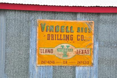 Walhalla TX - Virdell Bros. Drilling Co. Sign Sign
