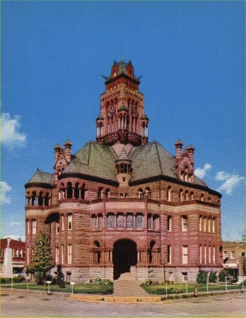 Ellis County courthouse , Waxahachie, Texas