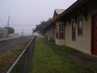 Weimar TX Railroad Depot1