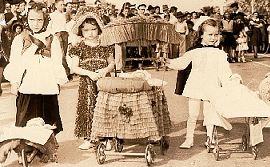 girls in parade