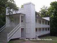 Sam Houston's home in Huntsville