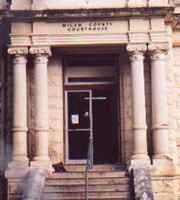 Courthouse entrance