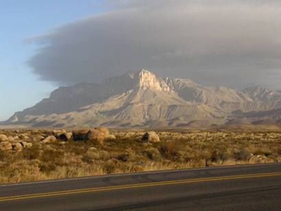 Guadalupe Peak from US180