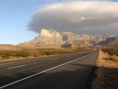 Guadalupe Peak from US180