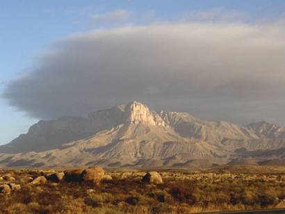 Guadalupe Peak from US180