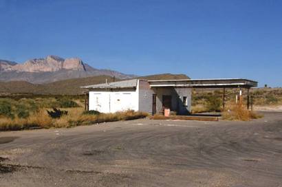Guadalupe Peak Tx Abandoned Gas Station