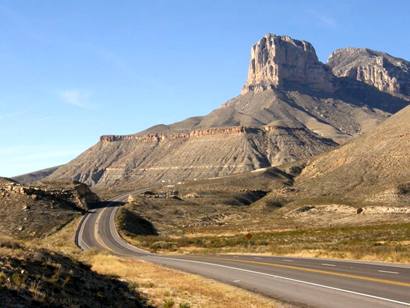 Guadalupe Peak from SH 54