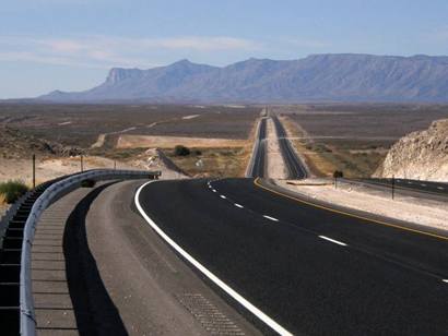 Guadalupe Peak Tx near Texas Mexico State line