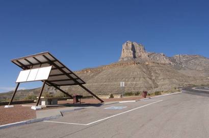 Guadalupe Peak Tx - Old Highway US180 rest stop