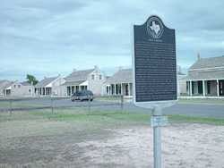 Fort Concho buildings and Historical Marker