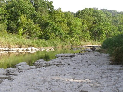 Glen Rose, TX - Dinosaur Valley State Park - Paluxy River Bank