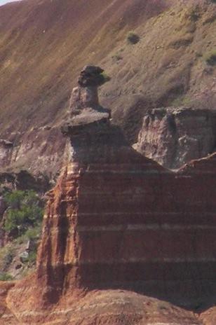 Castle Peak, Palo Duro Canyon - Texas State Park