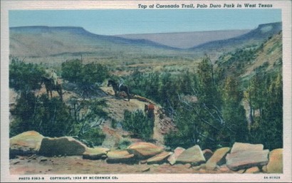 Coronado Trail, Palo Duro State Park, West Texas