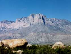 Signal peak distant view