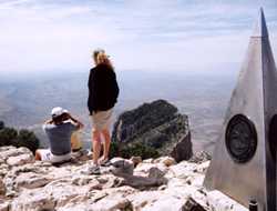 Guadalupe Peak monument