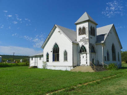 Jermyn TX - First Methodist Church Closed