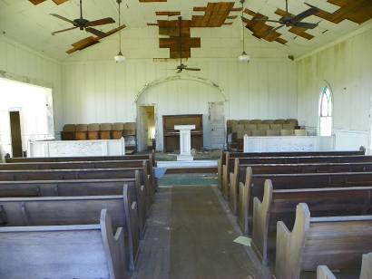 Jermyn TX - First Methodist Church Interior