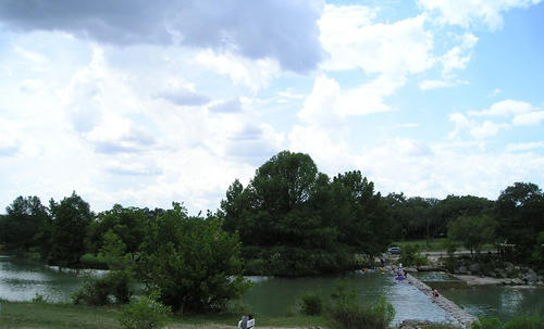 TX - Blanco State Park Swimming Hole 