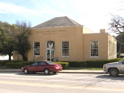 Hamilton, Texas post office