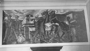 Mineola, Texas' post office mural