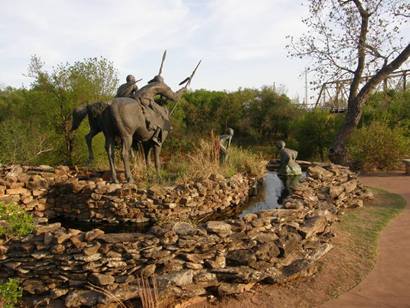 Wichita Falls Tx Wee-Chi-Tah Sculpture