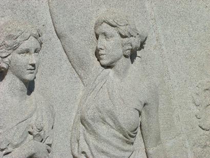 Mother Earth - Queen of the Sea detail, by Pompeo Coppini , Corpus Christi TX