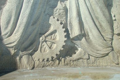 Symbol of Industry - Queen of the Sea detail, by Pompeo Coppini , Corpus Christi TX