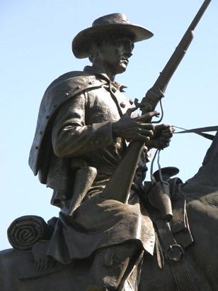 Terry's Texas Rangers Monument, Capitol Grounds, Austin, Texas