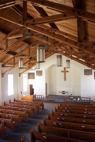 Longview TX - Speer Chapel , Harmon General Hospital Chapel,  Interior