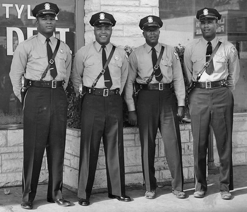 Tyler TX First Black Policemen