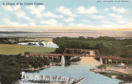 Concho River Bridge, Texas
