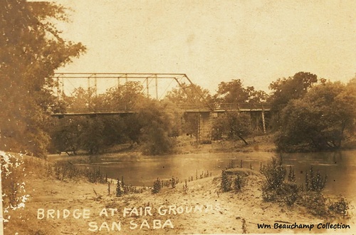 San Saba, Texas - Bridge at Fairgounds