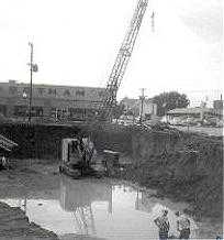 Drilling rig on job in Brownwood